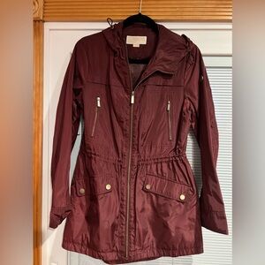 Michael kors rain jacket